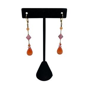 Gold-tone Dangle Earrings